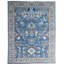 New Turkmen Afghan One-of-a-Kind Rectangle 9'8" X 13'7" Area Rug