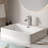 Single Hole Bathroom Faucet with Drain Assembly-115721323