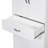 Bathroom Storage Cabinet With Two Laundry Baskets-138725689