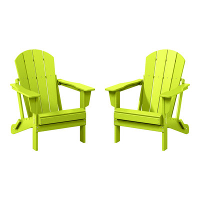 Laguna Foldable Outdoor Adirondack Set