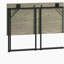Bureau pliant peu encombrant, gris