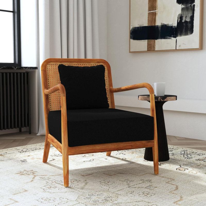 Chaise d'appoint large Radia 27 po