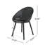 Chaise de salle à manger Elihu (ensemble de 2) - chaises de salle à manger modernes et élégantes au design durable, idéales pour la cuisine ou la salle à manger