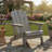 Oversized Folding Adirondack Chair – Embossed Wood Grain, Pre-Assembled Back & Seat-1232286543