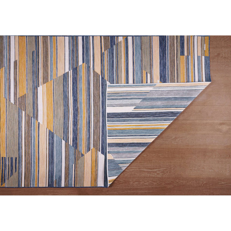 Bentzel Indoor/Outdoor Area Rug, Rectangle 7'10" x 9'10"