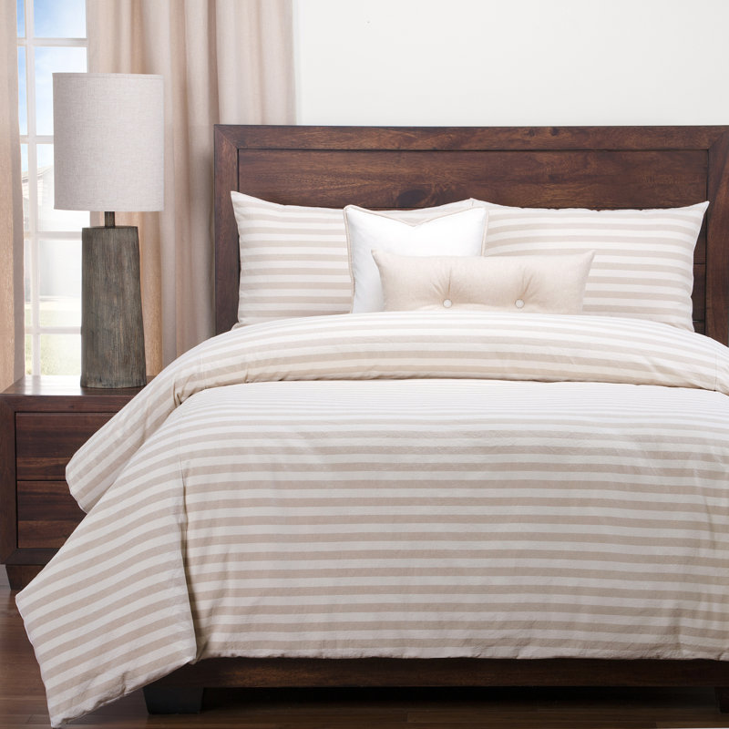 Farmhouse Farmhouse / Country Duvet Cover, Barley, Twin