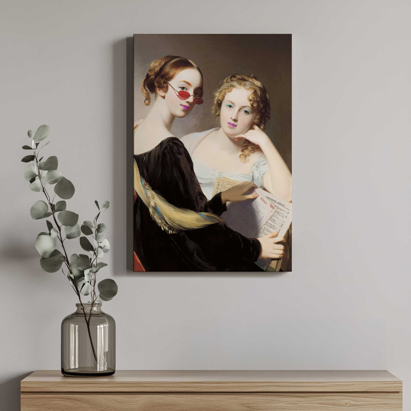 «Commanding Takeout» par reproduction d'art, H 48 po x l 36 po, Cadre flottant, Noir