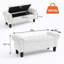 Banc de rangement rembourré 50 "avec garniture cloutée-275044979