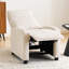Fauteuil inclinable manuel rembourré en velours côtelé moderne et doux-1082948253