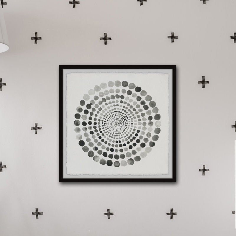 Grey Paradox - Single Picture Frame Painting, 41cm H x 41cm W