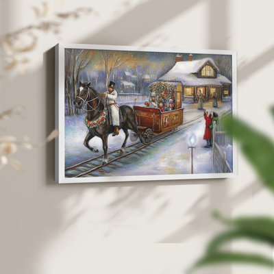 Chirstmas Art-DCLX - Reproduction encadrée - Restickable