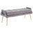 Corey-Taylor 100% Polyester Upholstered Bench-1480291696