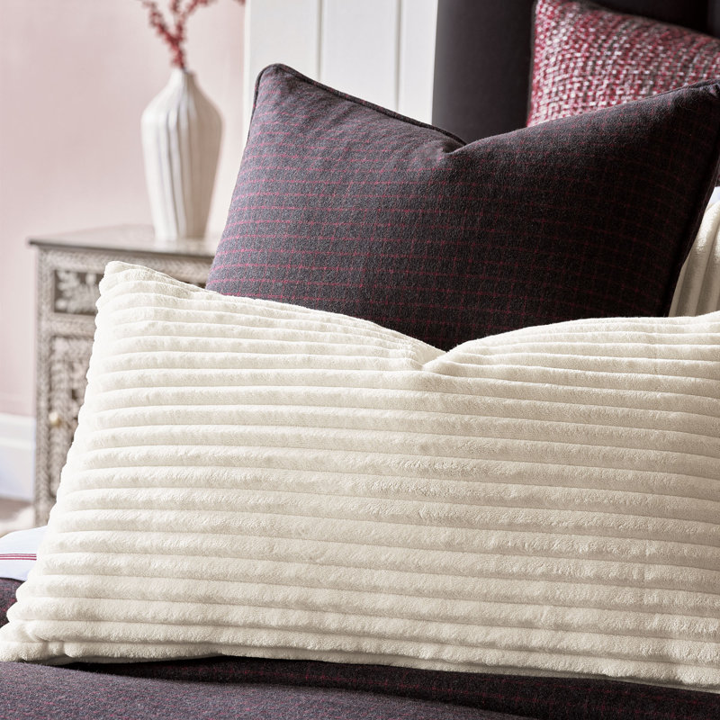 Coussin en velours côtelé Bishop, Rectangle