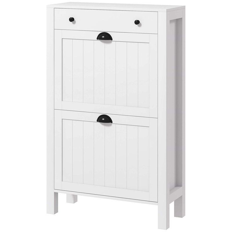 8 Pair Flip Down Shoe Storage