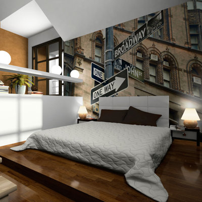 All Paths Lead to Broadway 3.09m x 400cm Wallpaper