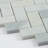 0.94" x 1.96" Marble Mosaic Wall Tile