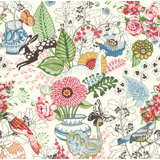 Whimsy Fauna 33' L x 20.4" W Wallpaper Roll