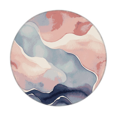 Azure Glow Indoor And Outdoor Area Rug