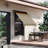 Outsunny 6' Drop Arm Manual Retractable Window Awning Sun Shade Shelter For Patio Balcony Outdoor, Aluminum, Cream White