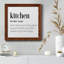 Kitchen Kitchen - Art textuel sur toile-1268889086-1268889029