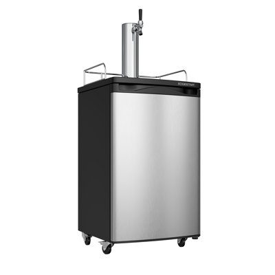 EdgeStar 4.9 Cubic Feet Single Tap Freestanding Kegerator with