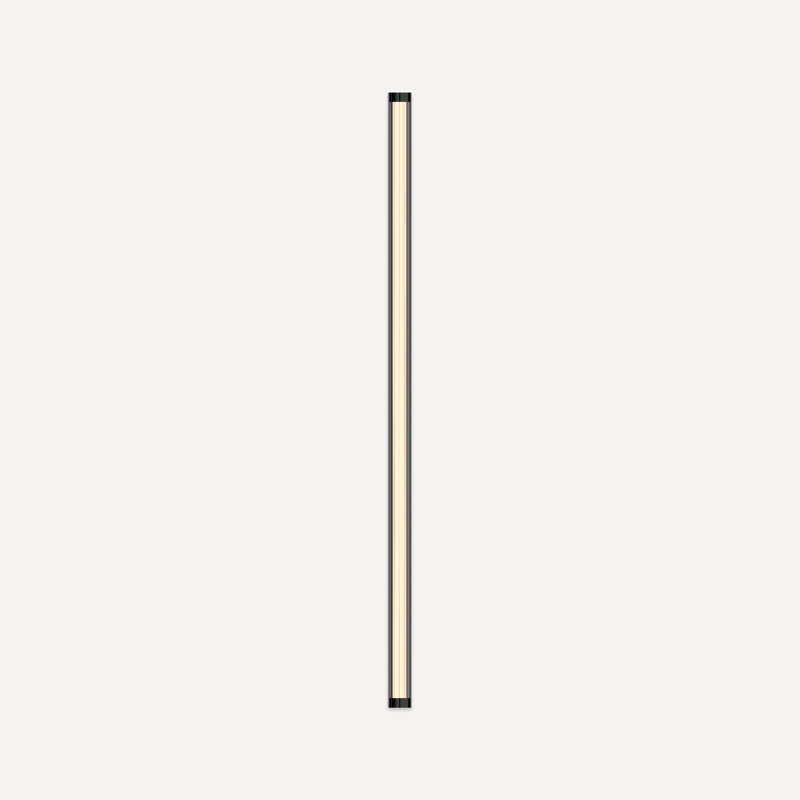 Tenor 36" LED Vanity Light, Matte Black, Fluted