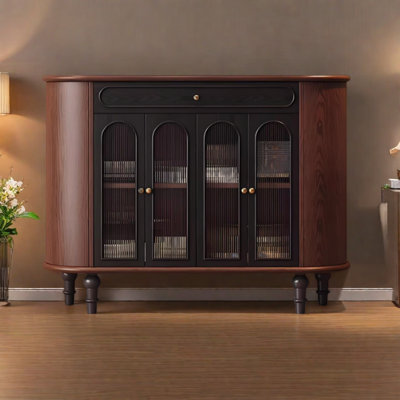 Light Luxury Retro Minimalist Storage Rack