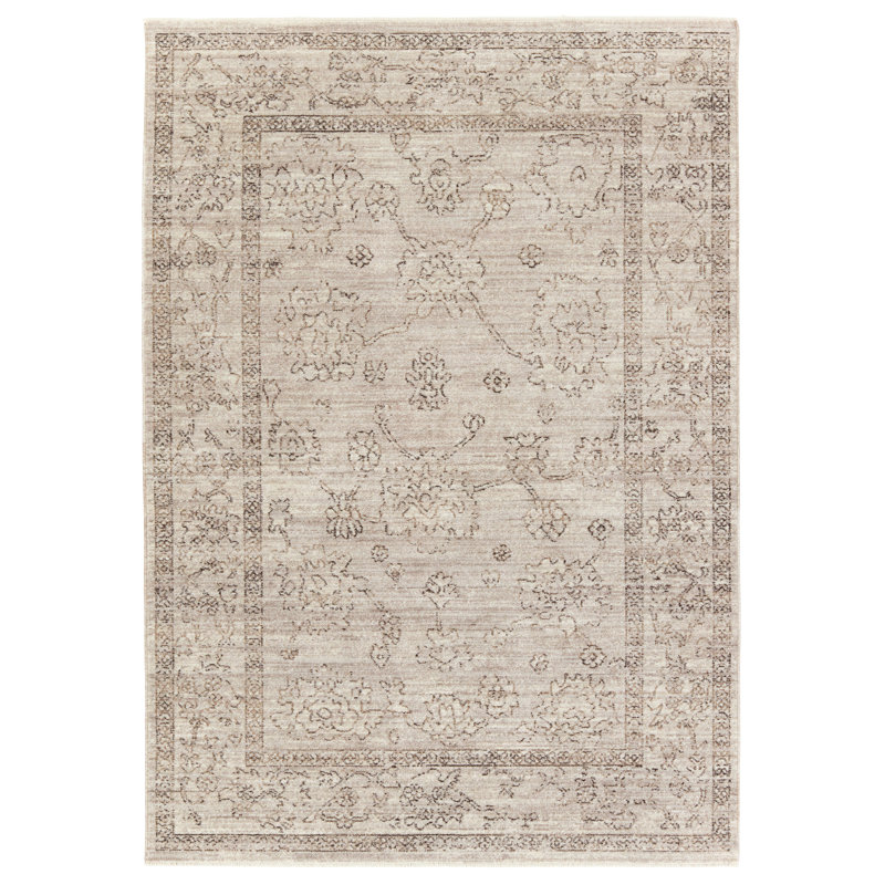 Floral Indoor Rug, Rectangle 8' x 10'