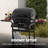 Feasto 2-Burner Propane Gas Grill With Cover