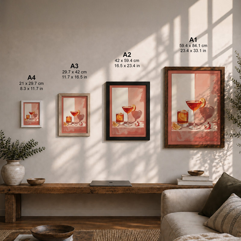 Print, A2 - 59.4 x 42.0 cm, White