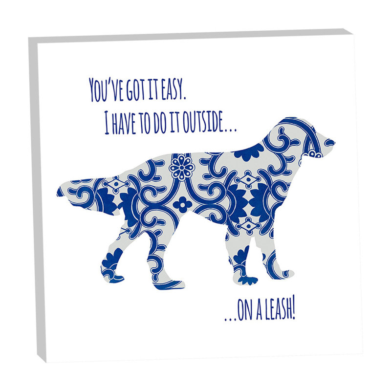 Retriever bleus 16 x 16