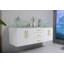 Ensemble de meuble-lavabo mural double-626859700