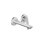 AXOR Citterio C Wall-Mounted Single-Handle Faucet- Cubic Cut, 1.2 GPM