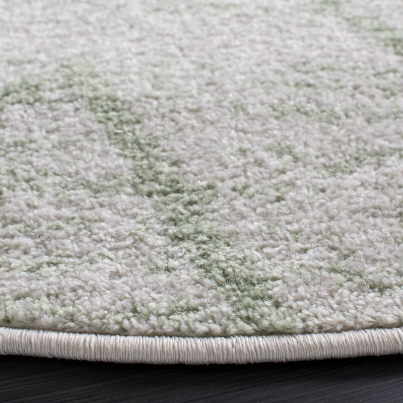 Janesville Performance Geometric Rug, Round 6'