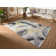 Leaves Grey Indoor/Outdoor Rug