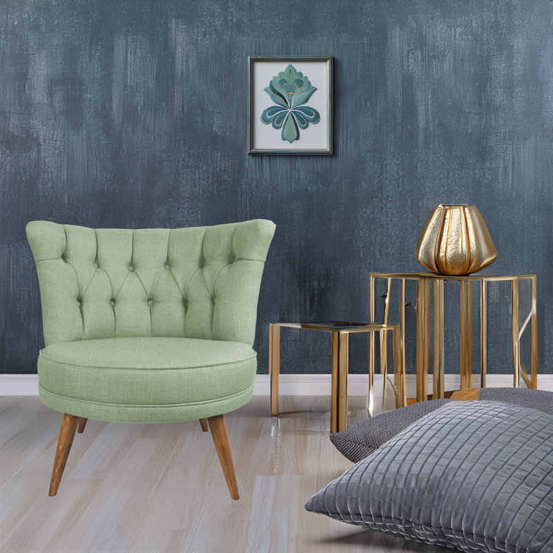 Chaise d'appoint Wym, Vert
