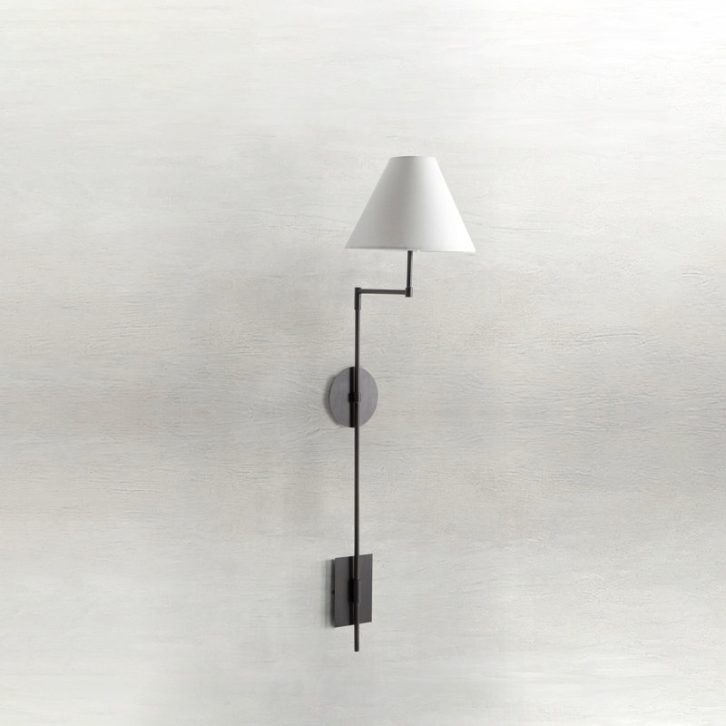 Alva Iron Swing Arm Sconce