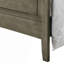 Lit double polyvalent décontracté gris