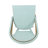 Outdoor French 29.5 Inch, Of 2, Teal, Finish, , For Party 29.5" And Aluminum , Rust Frame, Garden Seating