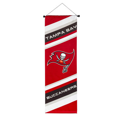 Bannière NFL en polyester 46 po x 15 po à 2 côtés