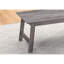 Table en stratifié gris (3 pièces) - Tables basses, de bout et d'appoint pour le salon 3 pièces, y compris les tables basses et les plateaux spacieux