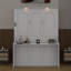 Grand lit escamotable avec bureau, DEL et USB-1270658799