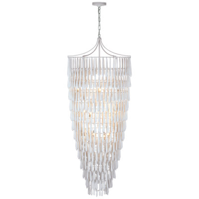 Julie Neill Vacarro Tall Cascading Chandelier