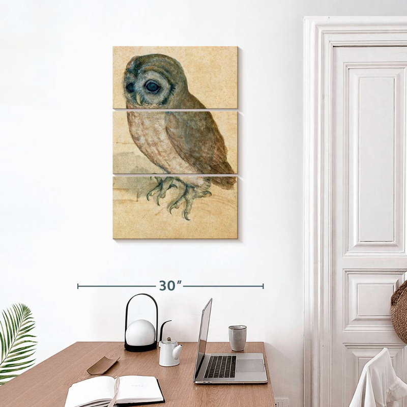 Brampt The Little Owl, 32" H x 20" W