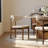 Mid-Century Modern Wood Dining Chairs, Upholstered Wood Dining Chair Side Chair, Fully Assembled-1644979564-1644979565