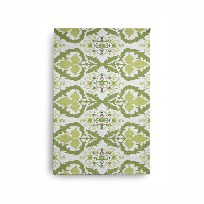Tapis en chenille doux 106_Bombay, Rectangle de 2 pi x 3 pi