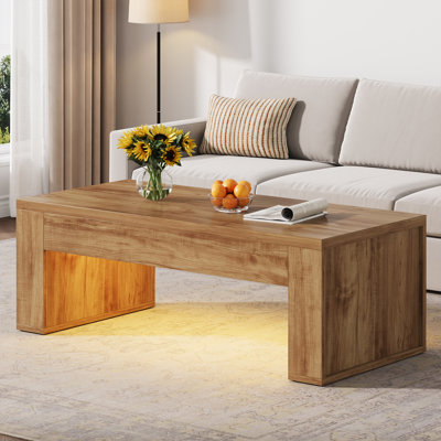 48" LED Coffee Table For Living Room