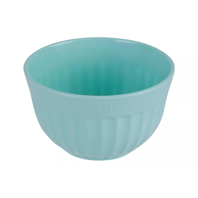 Extra Large Melamine Mixing Bowl, Green, 27 Cm