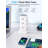 6 in 1 Power Strip Tower with USB: This surge protector power strip tower extends one socket to multiple outlets – 12 AC outlets and 4 smart USB ports (2 USB-A and 2 USB-C). Charge up to 16 devices simultaneously, keeping your desktop organized. Turns a