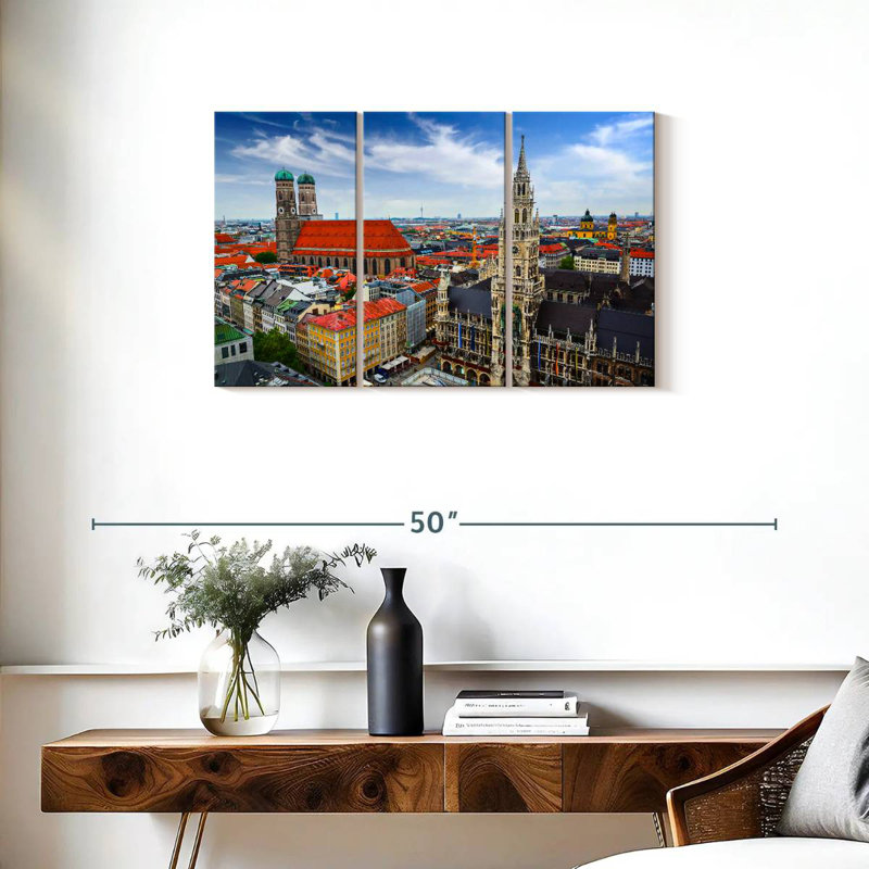 Paysage urbain du camion R munich, H 20 po x l 33 po
